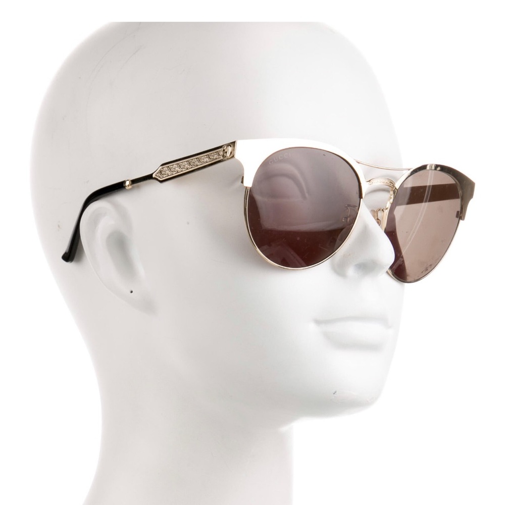Sold Gucci interlocking G aviator sunglasses